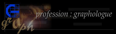 la profession de graphologue